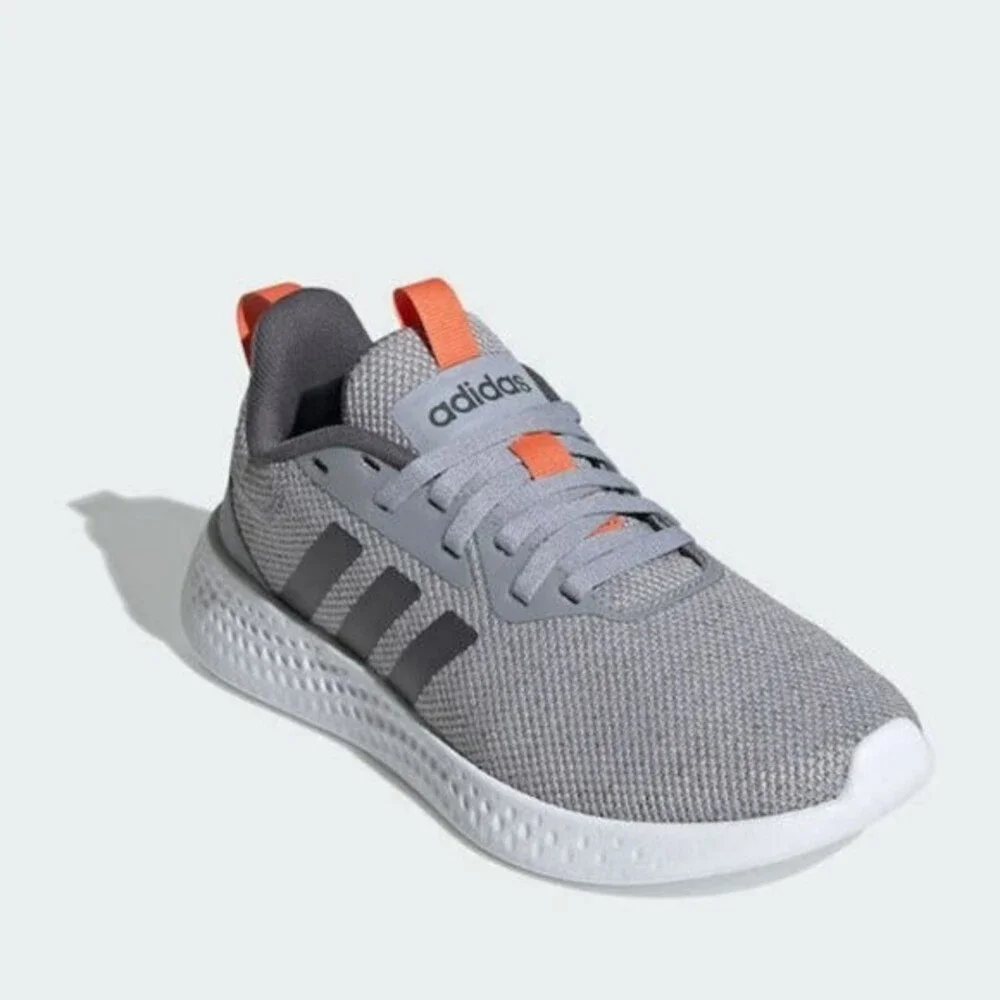 Adidas Sportswear Kids Puremotion Trainers Running Sneakers Shoes Gray Size 11K